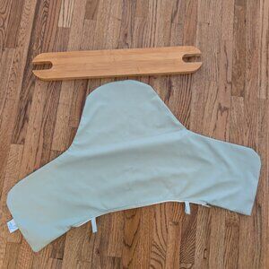 Nibble And Rest Highchair Cushion Cover /  Wooden Footrest IKEA ANTILOP
